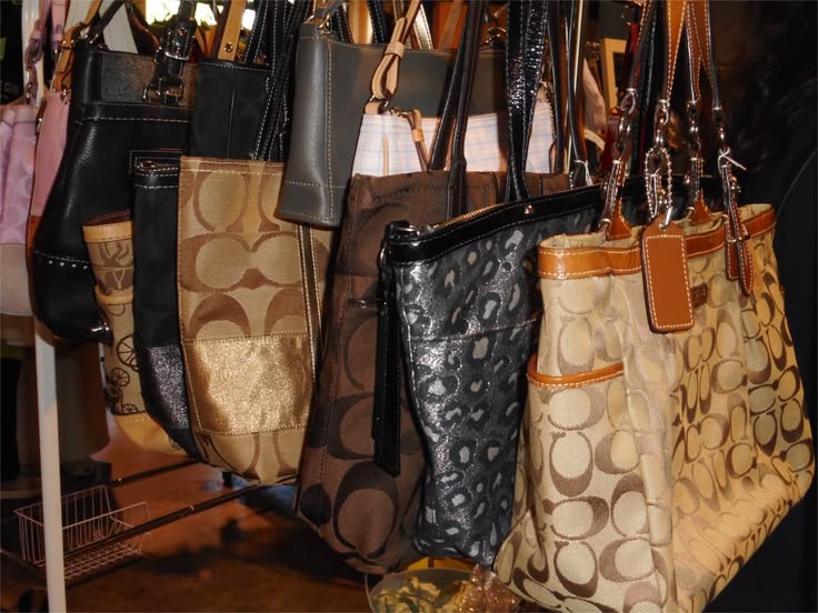 Vintage monogram shoulder bags