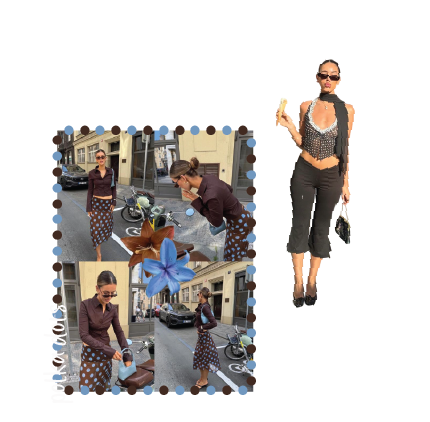 Street-style outfit collage